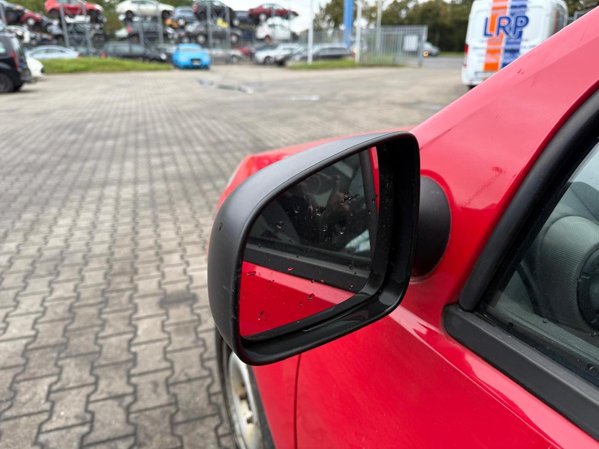 Dacia Sandero SD original Außenspiegel links manuell schwarz unlackiert BJ09
